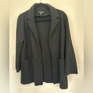 Black J Crew sweater jacket